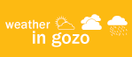 Click here for Gozo's weather forecast