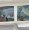 window panes